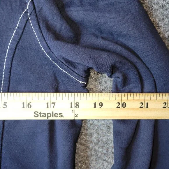 Jones New York Navy Blue and White Jacket Coat Women Size S - Picture 6 of 6